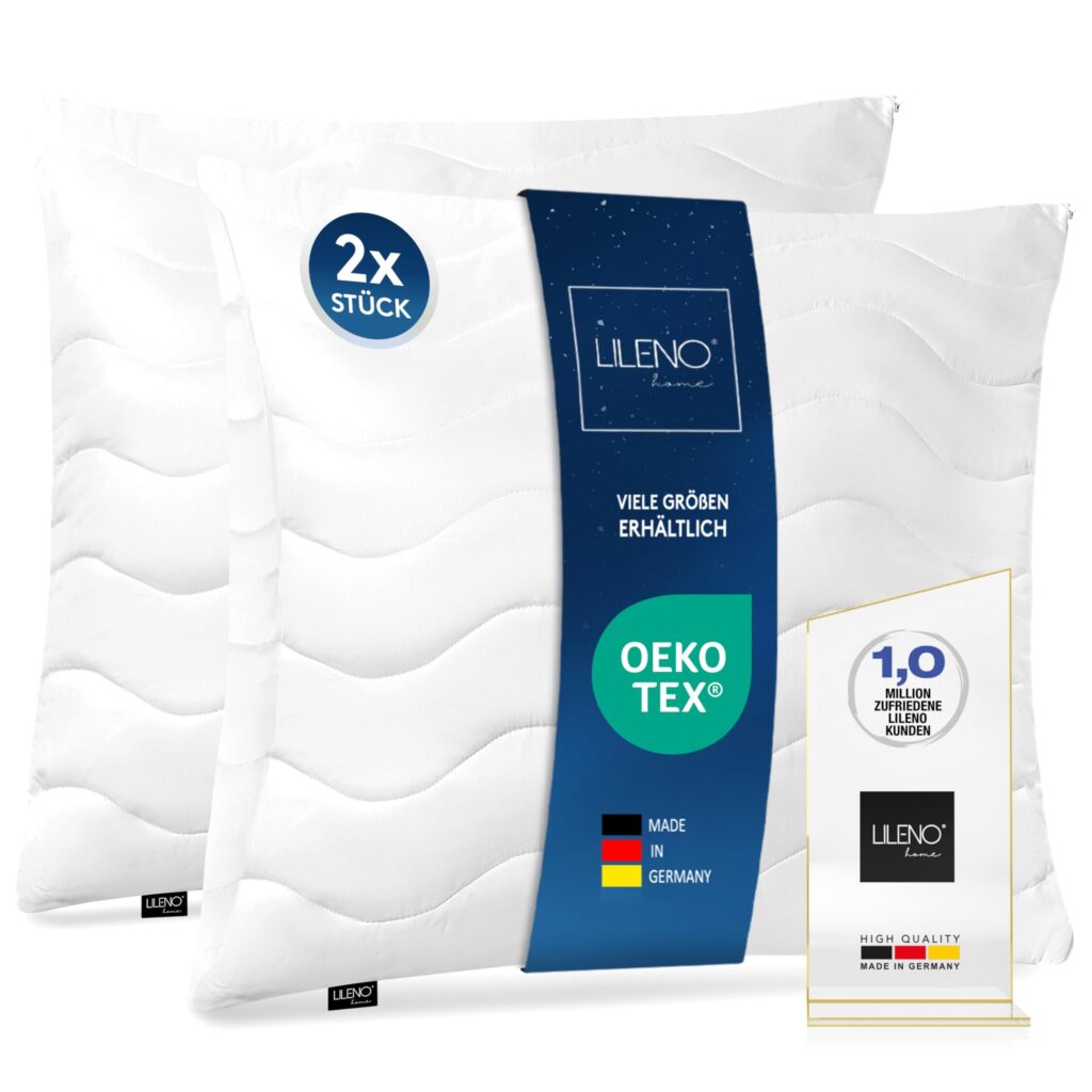 LILENO HOME Kopfkissen 80x80 cm