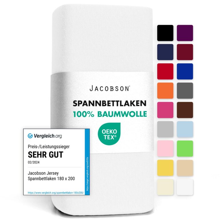 Jacobson Jersey Spannbettlaken